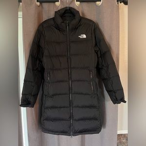 North face, puffer coat, womens Large